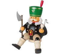 Smoker Miner Sitting BxH 12x20Cm NEW Miner Sitting Figure
