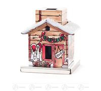 Smoker Mini Smoking House in Gift Box NEW Ore Mountains Smoker