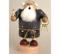 Smoker Petrus with Heaven's Key 13x10x19cm NEW Smoking Figurine