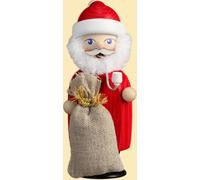 Smoker Santa Claus colorful HxWxD = 14x6x8cm NEW Smoker Incense Figure