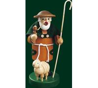 Smoker Shepherd 20 cm NEW Incense Figure Erzgebirge Seiffen