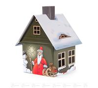 Smoker Smoking House Metal "Winter Motif" WxHxD 8cmx10cmx7cm NEW Erzgebir