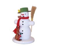 Smoker Snowman with Cooking Pot 10.5x15x10.5cm NEW Smoker