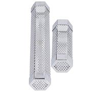 Smoker Tube, BBQ Box, 304 Stainless Steel Portable Hex Stable Barbecue Smoke Generator Pipe for Cold Hot Smoking Grilled Foods, For Family Gatherings, Camping, Picnics