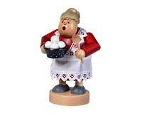 Smoker Woman 14x20x12cm NEW Smoke Figure