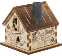 Smokewood House For Aschenbrödel 3 Hazelnuts Story House Film Set 6x7x6 cm