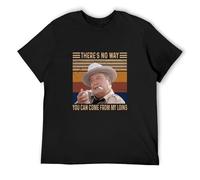 Smokey and The Bandits Buford T. Justice There's No Way, You Can Come from My Loins Vintage Unisex Men's T Shirt Size XL Black