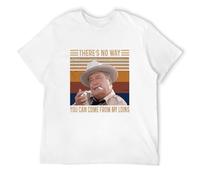 Smokey and The Bandits Buford T. Justice There's No Way You Can Come from My Loins Vintage Unisex T-Shirt White XXXL