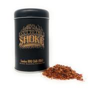 Smokey BBQ Chilli (Mild) | Bold & Flavorful | Award-Winning | Savory & Zesty | Rich, Smoky Taste | Refillable Tin | Durable, Anti-Scuff Label | Ideal for Grilling, Meats | No Artificial Additives