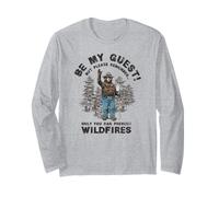 Smokey Bear Be My Guest Please Remember Long Sleeve T-Shirt