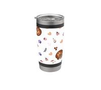 Smokey Bear Cute Outdoor Hiking Pattern Stainless Steel Insulated Tumbler