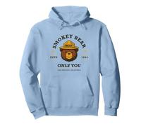 Smokey Bear Cute Retro Logo Only You Can Prevent Wildfires Pullover Hoodie