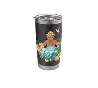 Smokey Bear Officially Licensed Stainless Steel Insulated Tumbler