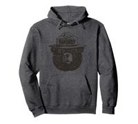 Smokey Bear Portrait Vintage Forest Fire Prevention PSA Pullover Hoodie