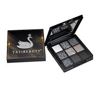 Smokey Eyeshadow Palette,9-Color Halloween Black Smokey Eyeshadow Palette,Matte Shimmer Black Dark Gray Smokey Eyeshadow Palette Gothic Palette Waterproo,Good for Halloween