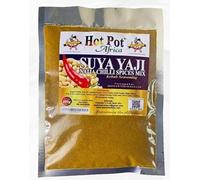 Smokey & Hot BBQ Seasoning - Authentic Suya Yaji African Spice Blend | Nigerian Peanut & Pepper Rub for Chicken, Beef & Grill (3 x100g)