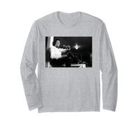 Smokey Robinson Motown Singer The Miracles by Michael Grecco Long Sleeve T-Shirt