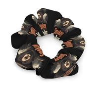 Smokey The Bear Fire Danger Women's Hair Bands Elastic Scrunchies Hair Ties Ropes Ponytail Hold Scrunchy for Daily Use