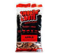Smokin' Chute Apple Wood Chips for Smoker - Sweet & Mild Flavor - No Soaking Needed - BBQ Wood Chunks - Made in USA