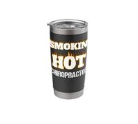 Smokin' Hot Chiropractor Funny Employment Profession Stainless Steel Insulated Tumbler