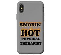 Smokin' Hot Physical Therapist Professional Fire B Case for iPhone X/XS