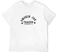 Smokin Joe Frazier Boxing Gym Training T-Shirt Grey Tee Mens