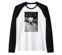 Smokin' Joe Frazier Trains For 2nd Muhammad Ali Boxing Fight Raglan Baseball Tee