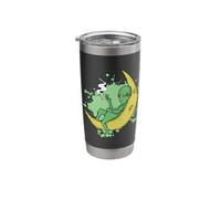 Smoking Alien Cosmic Pauses Stainless Steel Insulated Tumbler