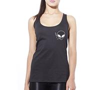Smoking Alien Women's Vest - Black Large