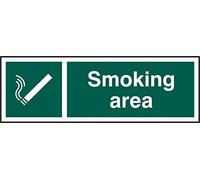 SMOKING AREA RPVC (PK5) 300MM X 100MM