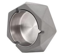 Smoking Ashtray, Ashtray, Simple But Elegant Office Coffee House for Home (Dark Gray)