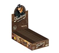 Smoking Brown 1 1/4 Medium Size Rolling Papers Brown 3 Boxes (75x Booklets)