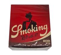 Smoking BROWN 1 Box King Size Papers 50 x 33 Papers Brown Original®