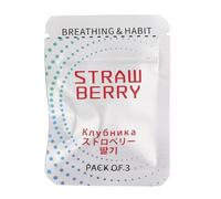 Smoking Cessation Stick Nicotine Free Breath Stick for Focusing (Strawberry) (E)