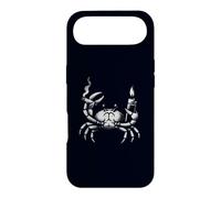 Smoking Crab Lighter Cigarette Silhouette Retro Tattoo Art Case for iPhone Air