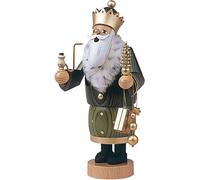 Smoking figure Balthasar 22 cm smoke figure Räuchermännel smoking man Erzgebirge