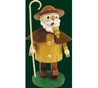 Smoking Figure Christmas Original Ore Mountains Smoker Shepherd 26346 NEW