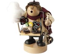 Smoking figure gingerbread salesperson 18 cm smoke figure Räuchermännel smoking man Erzgebirge
