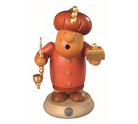 Smoking figure Smoker Müllerchen Melchior (WxH):12x16cm NEW Smoker