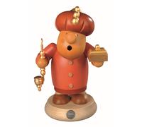 Smoking figure Smoker Müllerchen Melchior (WxH):12x16cm NEW Smoker