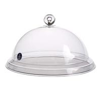 Smoking Gun Dome Cover For Food Smoking - 31.5cm/12.4in Smoker Cloche Lid For Cocktail, Drinks, Sous Vide, Steak, BBQ, Salmon