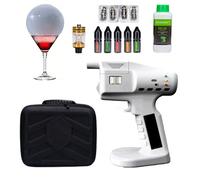 Smoking Gun, Handheld Smoked Bubble Gun，Cocktail Smoker Kit，Cold Smoke Generator，for Drinks Molecular Bubble Water Sprayer for Bar Kitchen Restaurant