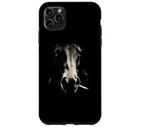 Smoking Horse Head Rustic Western Cowboy Ranch Case for iPhone 11 Pro Max