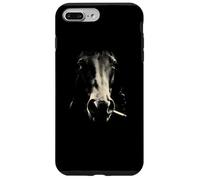 Smoking Horse Head Rustic Western Cowboy Ranch Case for iPhone 7 Plus/8 Plus