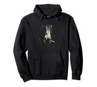 Smoking Horse Head Rustic Western Cowboy Ranch Pullover Hoodie