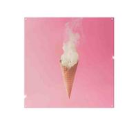 Smoking Ice Cream Cone Splash Back Benjamin Tate Design Natural One Size