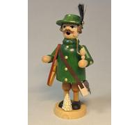 Smoking man incense figure forester height approx 19 cm NEW
