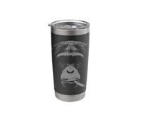 Smoking Meme Monkey for Men Women Monkey Smoking Cigarette Stainless Steel Insulated Tumbler
