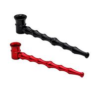 Smoking Pipe Detachable Tobacco Pipe Natural Bamboo Cigar Pipe for Grandfather Husband Boyfriend