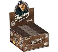 Smoking Rolling Paper King Size Black Blue Brown Unbleached Full Box of 50 Booklets (Brown King SIze 50Booklet)